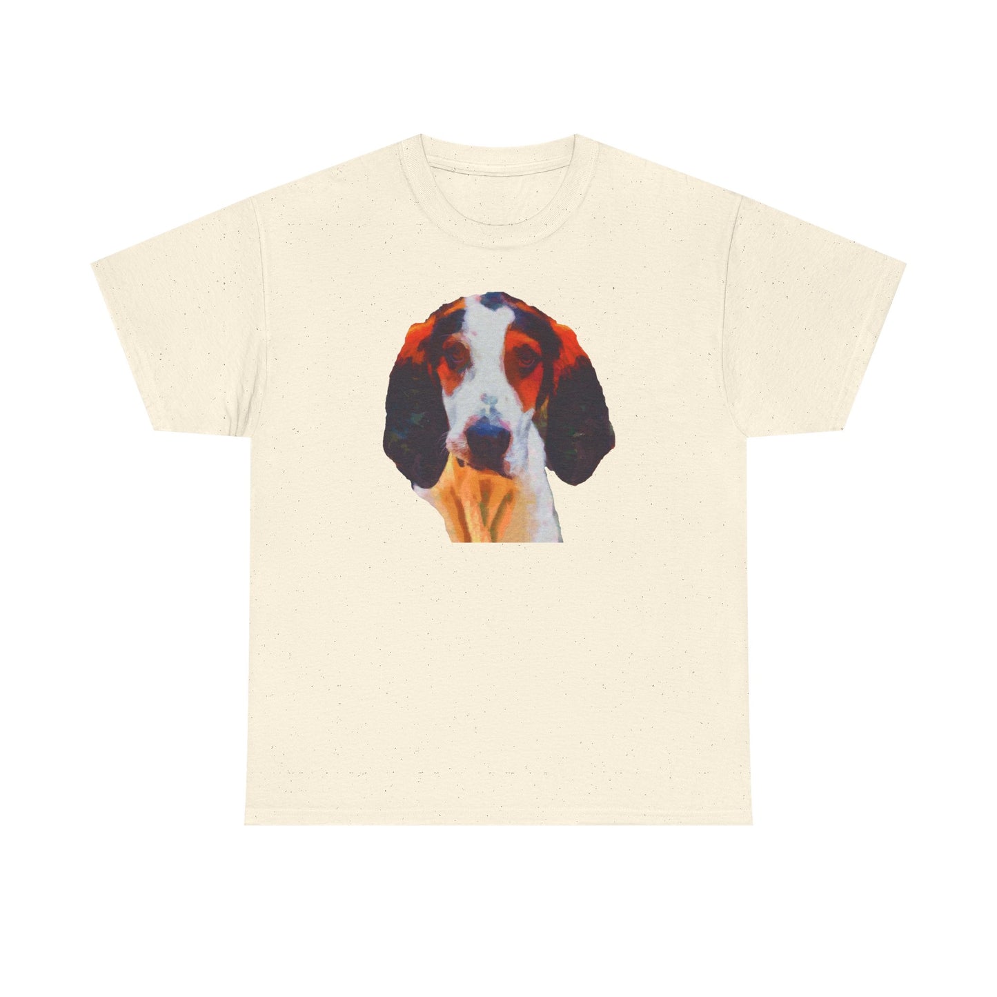 Elegant Treeing Walker Coonhound Unisex Heavy Cotton Tee