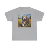 Bearded Collie Heavy Cotton Tee: The Ultimate Dog Lover's Tee
