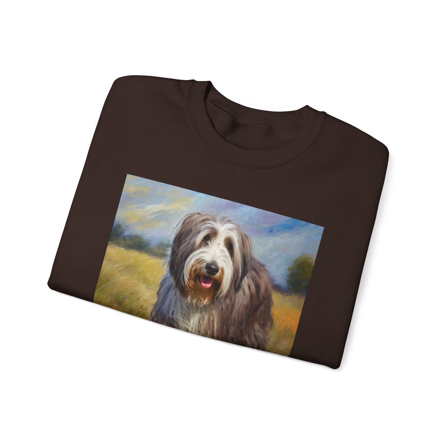 Bearded Collie Charm Crewneck Sweatshirt