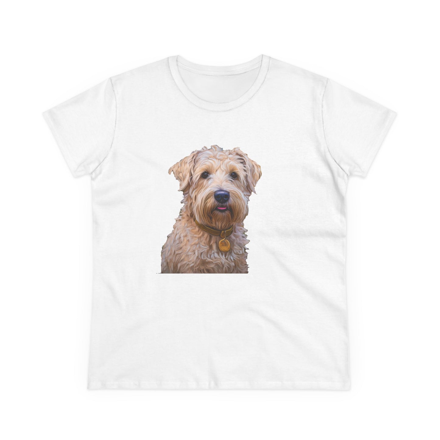 Soft Coated Wheaten Terrier Women's Midweight Cotton Tee
