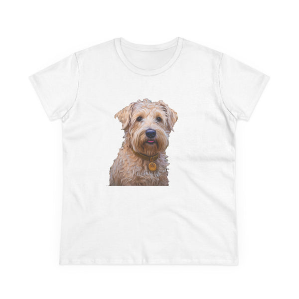 Soft Coated Wheaten Terrier Women's Midweight Cotton Tee