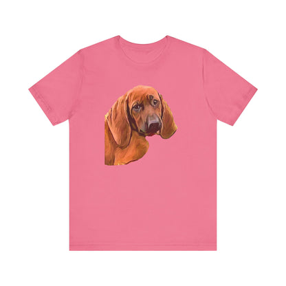 Redbone Coonhound - Unisex Jersey Short Sleeve Tee