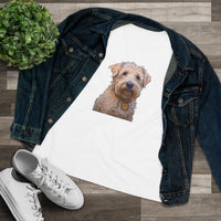 Soft Coated Wheaten Terrier Women's Relaxed Fit Cotton Tee