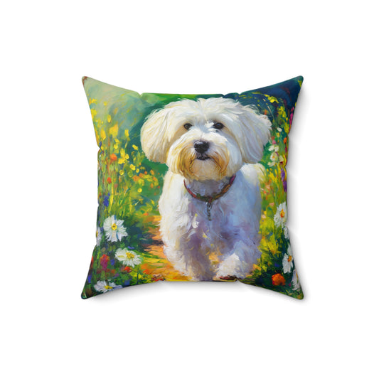 Bolognese Spun Polyester Throw Pillow