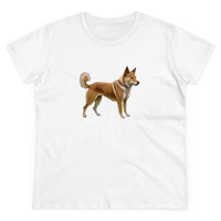 Shikoku - Japanese Hunting Dog Women's Midweight Cotton Tee