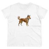 Shikoku - Japanese Hunting Dog Women's Midweight Cotton Tee