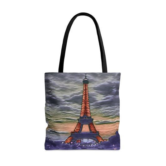'Eiffel Tower Sunset' -  Tote Bag