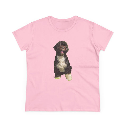 Portuguese Water Dog 'Loco' Women's Midweight Cotton Tee