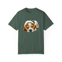 English Foxhound Unisex Relaxed Fit Garment-Dyed T-shirt