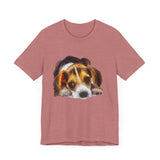 Beagle 'Daisy Mae' Unisex Jersey Tee: Comfort Meets Charm