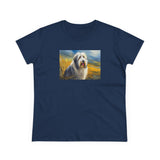 Old English Sheepdog Women's Midweight Cotton Tee