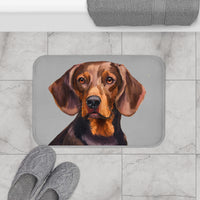 Hannoverscher Schweisshund Bathroom Rug Mat