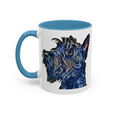 Schnauzer Ceramic Accent Coffee Mug, 2 sizes