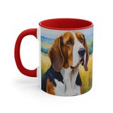 American English Coonhound Accent Coffee Mug, 11oz