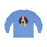 Treeing Walker Coonhound Unisex Cotton Long Sleeve Tee