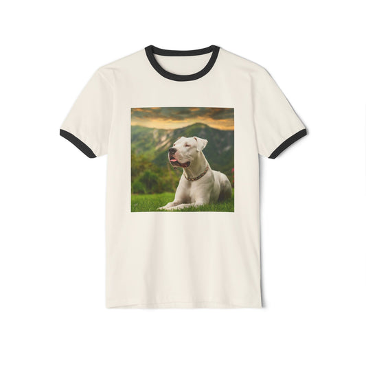 Dogo Argentino Classic Cotton Ringer T-Shirt