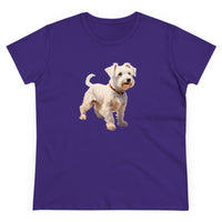 Sealyham Terrier Women's Midweight Cotton Tee