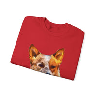 Red Heeler - Australian Cattle Dog - Unisex 50/50 Crewneck Sweatshirt