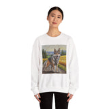 Czechoslovakian Vlcak -Unisex 50/50 Crewneck Sweatshirt