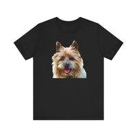 Cairn Terrier  -- Unisex Jersey Short Sleeve Tee