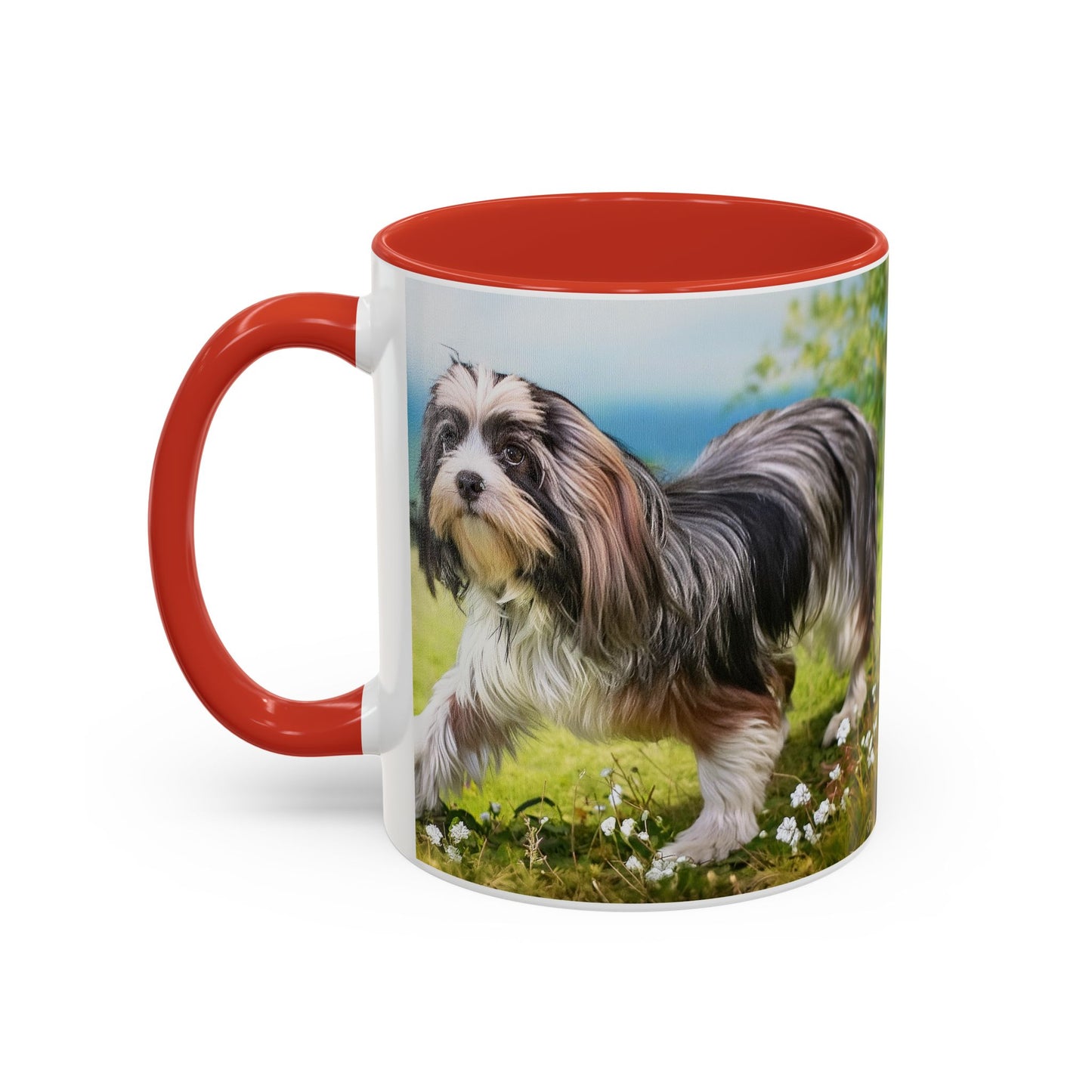 Luxurious Lowchen Ceramic Accent Mug - Two Sizes Available