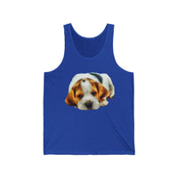 English Foxhound Unisex Jersey Tank Top
