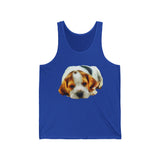 English Foxhound Unisex Jersey Tank Top