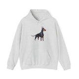 Doberman Pinscher #1 - Unisex 50/50 Hooded Sweatshirt