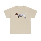 German Short Hair Pointer 'On Point' Unisex Heavy Cotton Tee