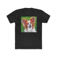 Papillon --  Men's Fitted Cotton Crew Tee