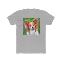Papillon --  Men's Fitted Cotton Crew Tee