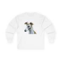 Whippet 'Simba'  Classic Cotton Long Sleeve T-Shirt