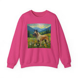 Belgian Laekenois Unisex 50/50 Crewneck Sweatshirt