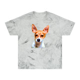Rat Terrier Unisex Cotton  -  Color Blast T-Shirt