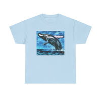 Humpback Whale Unisex Heavy Cotton Tee