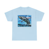 Humpback Whale Unisex Heavy Cotton Tee