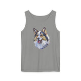 Alaskan Klee Kai Relaxed Fit Ringspun Cotton Tank Top