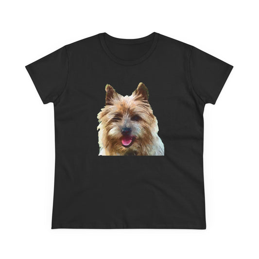Cairn Terrier 'Toto' Women's Midweight Cotton Tee