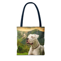 Dogo Argentino Tote Bag (AOP)