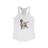 English Setter #4 - Women's Classic Slim Fit Racerback Tank