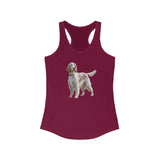 English Setter #4 - Women's Classic Slim Fit Racerback Tank