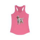 English Setter #4 - Women's Classic Slim Fit Racerback Tank