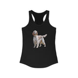 English Setter #4 - Women's Classic Slim Fit Racerback Tank