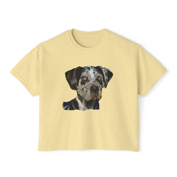 American Leopard Hound Women's Oversized Boxy Tee