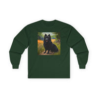 Schipperke  ---  Unisex Classic Cotton Long Sleeve Tee