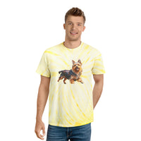 Australian Terrier Tie-Dye Tee, Cyclone