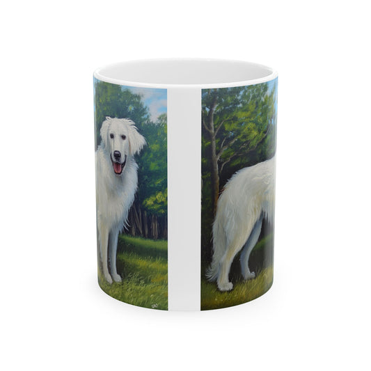 Slovensky Cuvac  - Ceramic Mug, 2 sizes