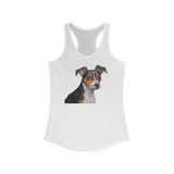 Teddy Roosevelt Terrier - Women's Classic Racerback Tank