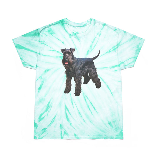 Kerry Blue Terrier Tie-Dye Tee, Cyclone