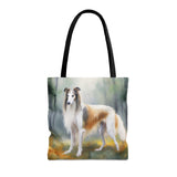 Borzoi 'Russian Wolfhound' Tote Bag